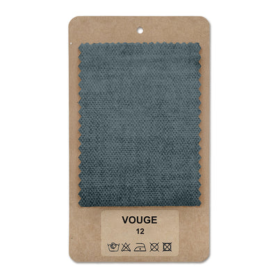 Échantillon de tissu VOUGE Mer Acier (VOUGE 12)
