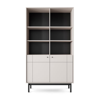 Sabi Display Cabinet 104x185 cm, Japandi Style – photo 3