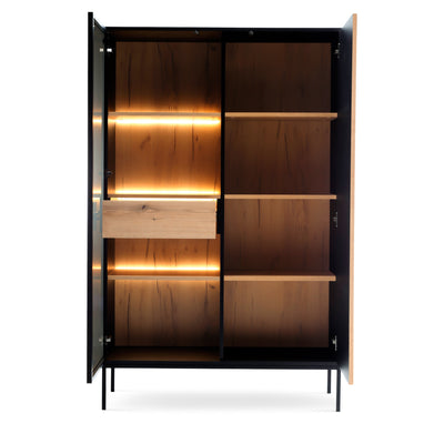 Komoda Lampy z drzwiami i szufladą 104x166 w stylu nowoczesnym – zdjęcie 9