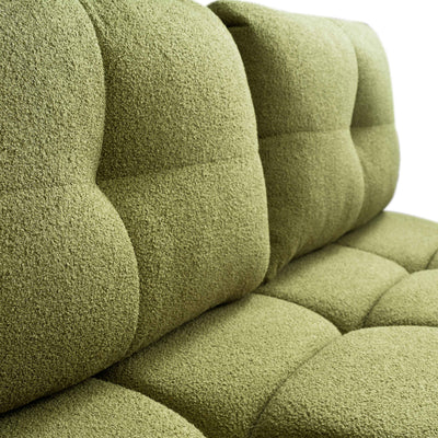 Milorya 3 Seater Sofa Bed 142x200, Soft Minimalism Style