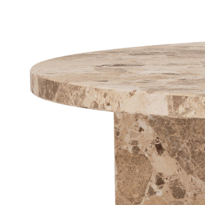 Plaris Round Coffee Table Ø90 cm, Elegant Style – close-up of details and texture
