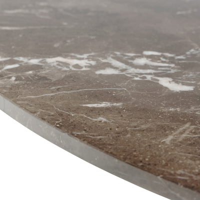 Morial Round Dining Table 120x76 cm, Elegant Style – close-up of details and texture