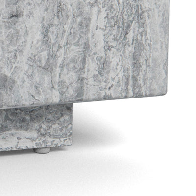 Quadrato Coffee Table 90x42 cm, Minimalist Style – close-up of details and texture