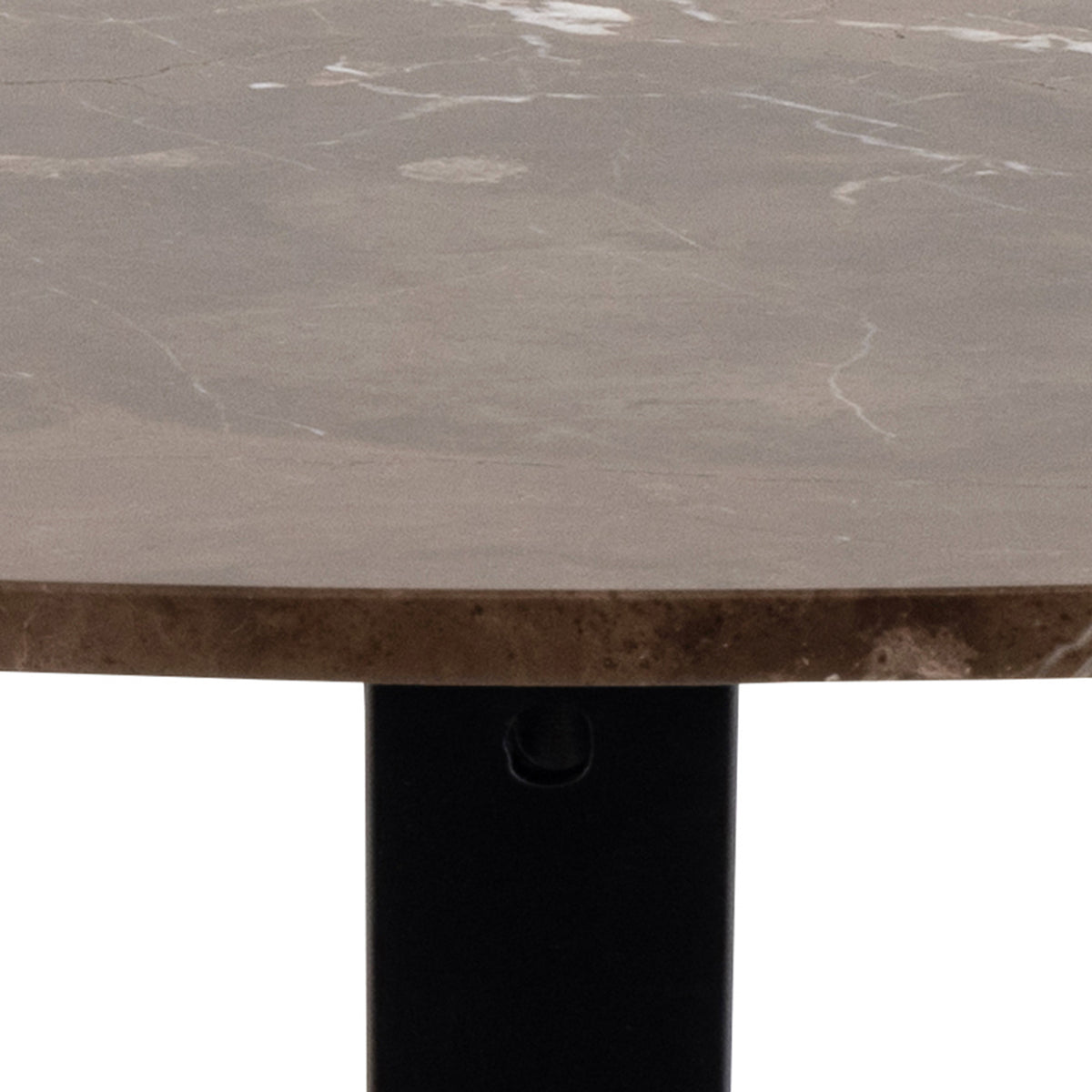 Morial Round Dining Table 120x76 cm, Elegant Style – close-up of details and texture